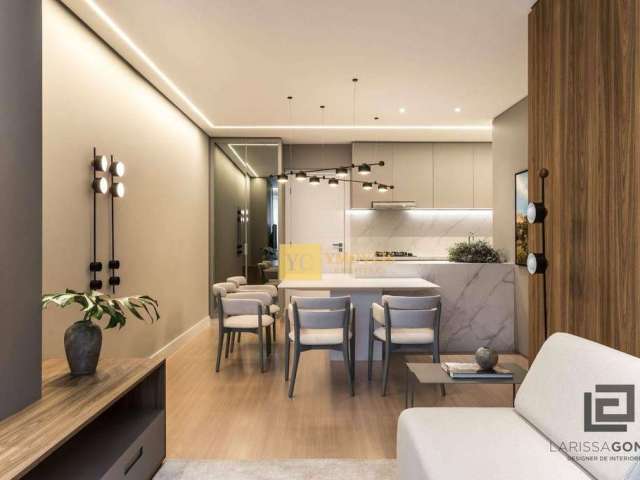 Apartamento com 2 dormitórios à venda, 67 m² por R$ 905.000,00 - Batel - Curitiba/PR