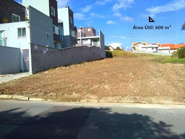 Terreno, 600m², à venda em Curitiba, Uberaba