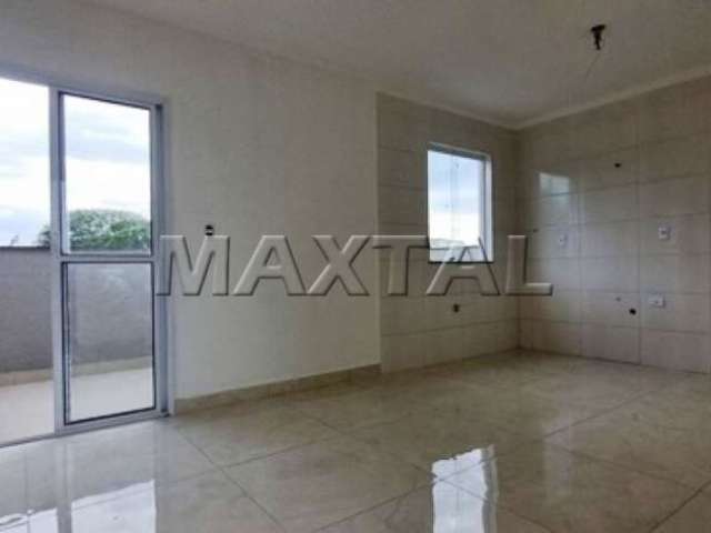 Apartamento à venda no Jaçanã, tipo cobertura, 46 m², 2 dormitórios, sem vaga.