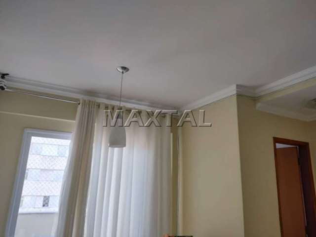 Apartamento à venda na Vila Gustavo de 52m², 2 dormitórios, 1 suíte, sala, 1 banheiro e 1 vaga.