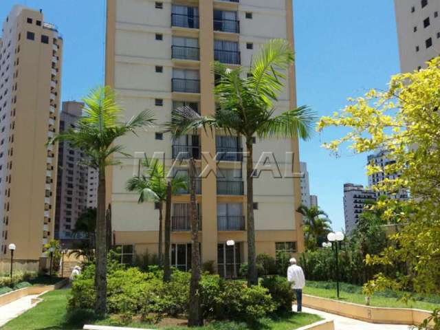 Apartamento à venda com 2 dormitórios, 2  banheiros e 1 vaga e lazer, em Santana.