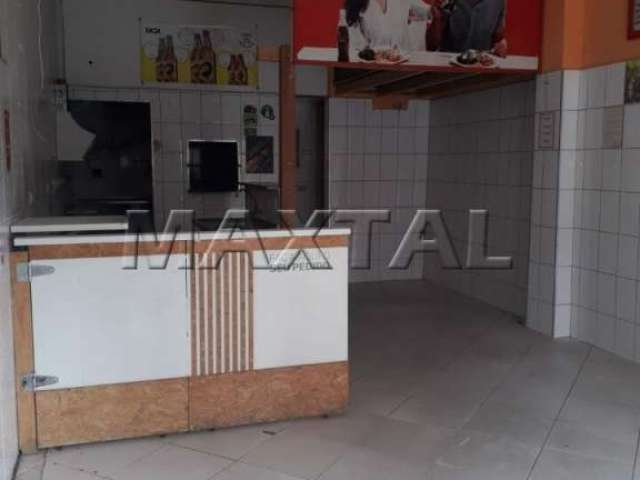 Salão comercial, 60 m² salão amplo, 1 banheiro e 1 cozinha - Santana