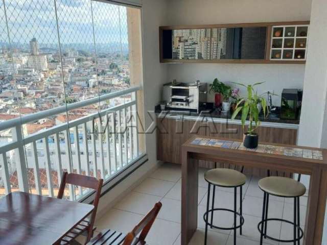 Apartamento seminovo à venda, com 3 dormitórios, sendo 1 suíte, varanda gourmet e 2 vagas.