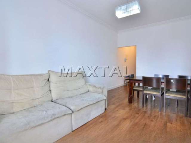 Apartamento 105m² com  3 dormitórios, 2 banheiros, reformado, com varanda, 1 vaga - Santana