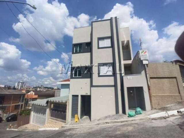 Apartamento novo para locação no Parque do Mandaqui com 1 dormitório, sala e cozinha americana.