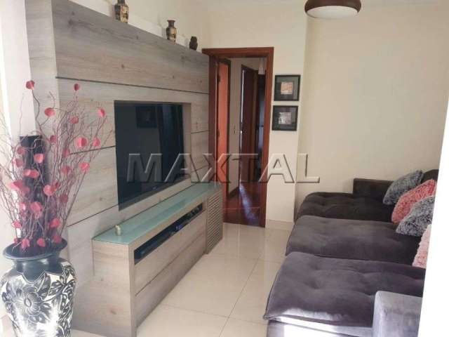 Apartamento de 125m²,3 Dormitórios, sendo 3 suítes, , sala ampla, 2 vagas em  Santana.