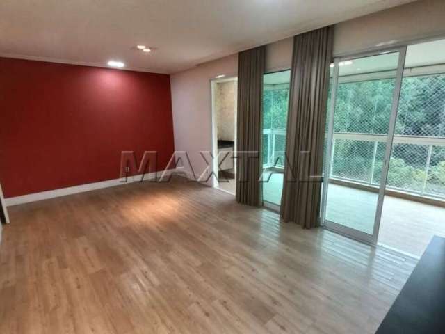 Apartamento em Alto Padrão com 107m³, 3 suítes, sala ampla, sacada gourmet, churrasqueira. 3 vagas