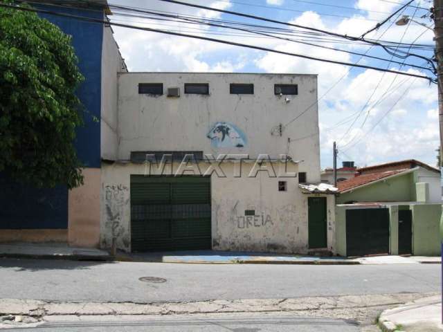 Galpão Industrial,  Imirim com 325m², 4 salas, mezanino , refeitório  alimentação eletrica Trifasica