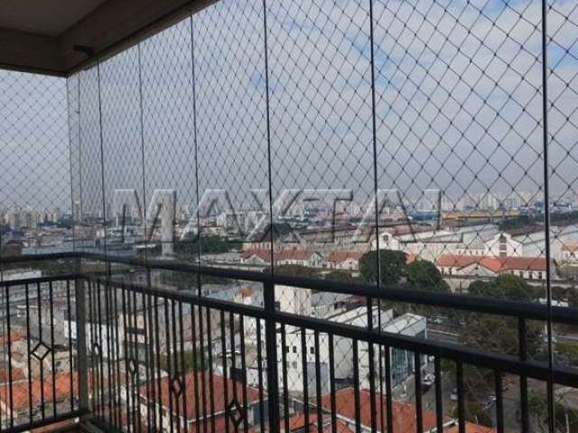 Apartamento à venda de 1 dormitório, 2 banheiros, 1 vaga de garagem com 44m²