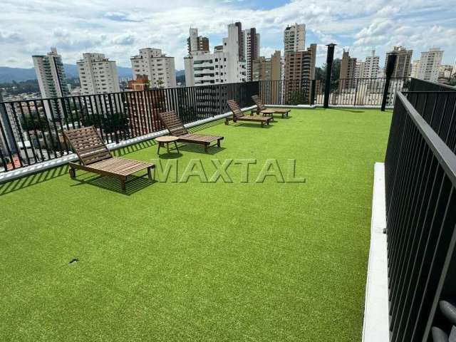 Apartamento 48m²  para alugar Água Fria, 2 dormitórios, 2 banheiros e 1 vaga. Lazer completo.