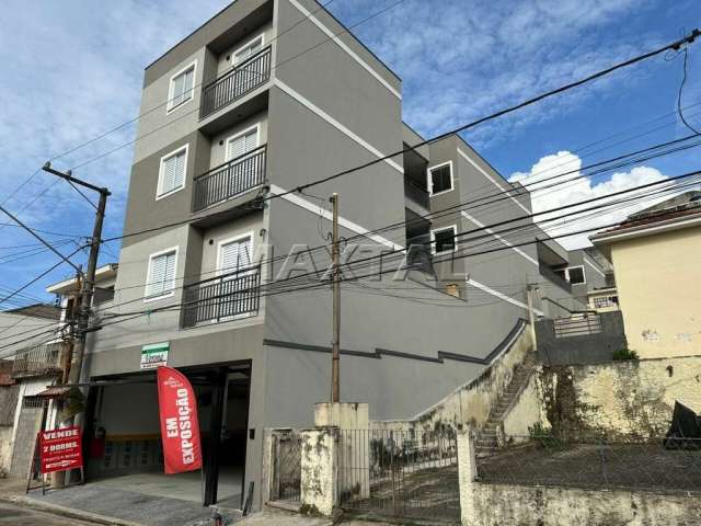 Apartamento novo à venda na Vila NIvi, de 45m²; Com 2 dormitórios, vaga e quintal privativo.