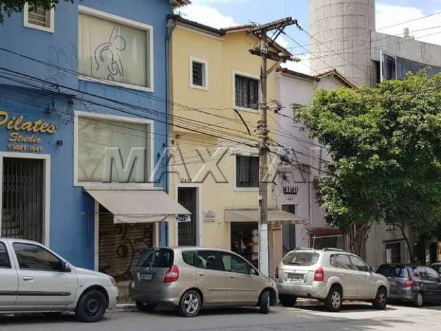 Sobrado comercial, 1 vaga, 4  salas e cozinha. Em região nobre, de fluxo, em Pinheiros.