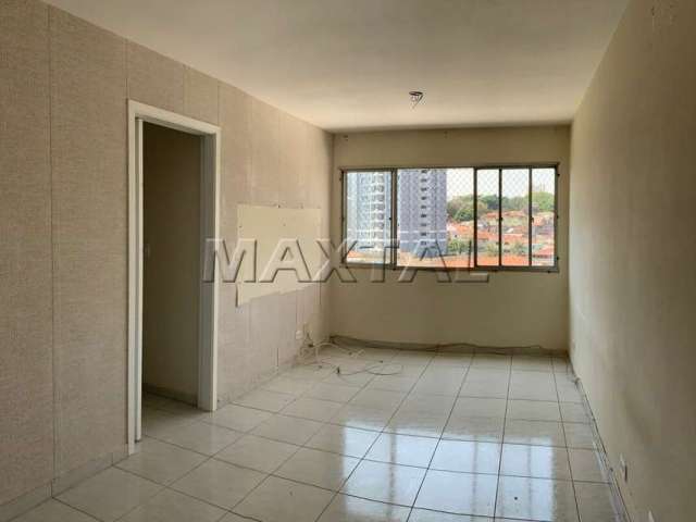 Apartamento 62m² no Parque Mandaqui para alugar, 2 dormitórios, 2 banheiros e 1 vaga.