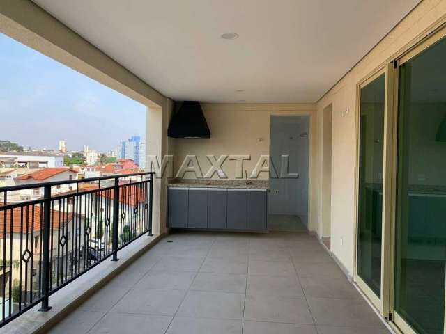 Apartamento 133m² alto padrão para alugar no Jardim  São Paulo. 3 dormitórios, 5 banheiros e 1 vaga.