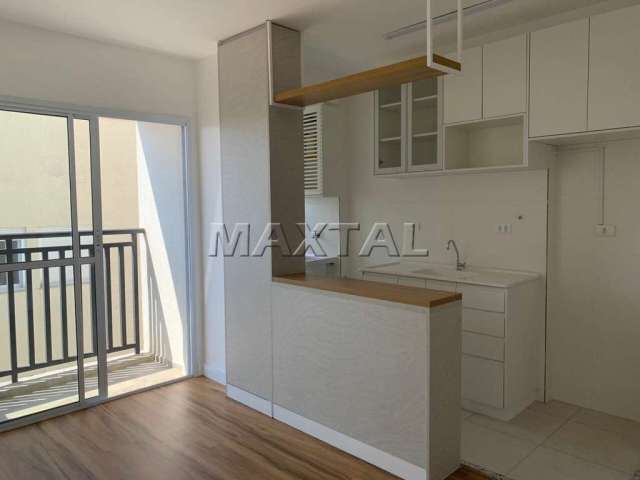 Apartamento 43m² para alugar no Tucuruvi, 2 dormitorios, 1 banheiro, sala com varanda, 1 vaga presa