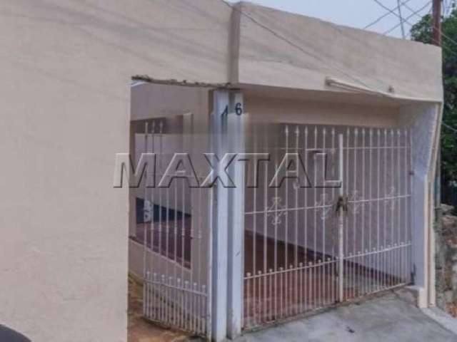 Casa 100m² para alugar na Vila Nova Mazzei, 1 dormitório, 1 banheiro, 2 vagas e quintal.