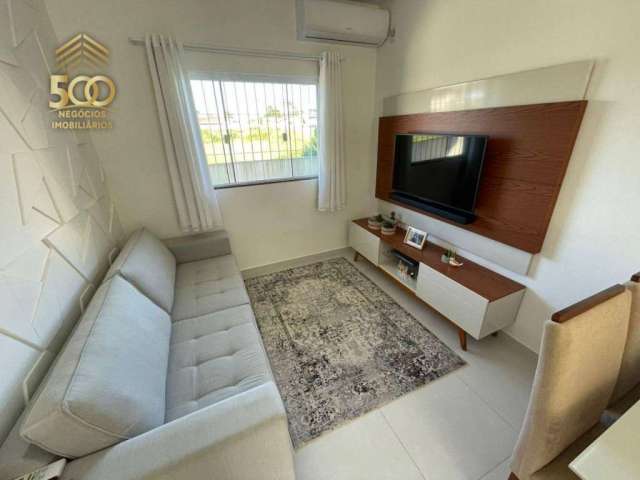 Apartamento com 2 dormitórios à venda, 43 m² por R$ 265.000,00 - Fundos - Biguaçu/SC