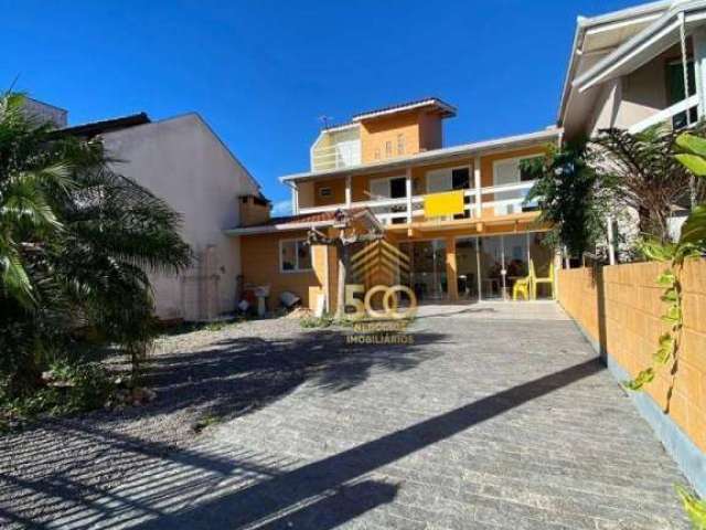 Casa com 4 dormitórios à venda, 140 m² por R$ 610.000,00 - Balneário Ponta Do Papagaio (Ens Brito) - Palhoça/SC