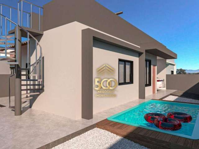 Casa com 2 dormitórios à venda, 100 m² por R$ 410.000,00 - Rio Grande - Palhoça/SC