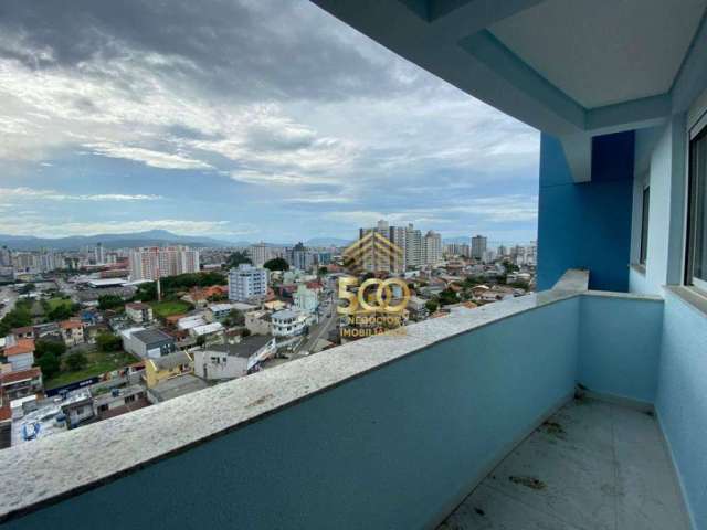 Apartamento à venda, 77 m² por R$ 550.000,00 - Barreiros - São José/SC