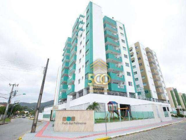 Apartamento com 2 dormitórios à venda, 68 m² por R$ 555.000,00 - Rio Caveiras - Biguaçu/SC