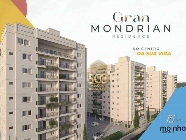 Apartamento com 2 dormitórios à venda, 61 m² por R$ 414.000,00 - Beira Rio - Biguaçu/SC