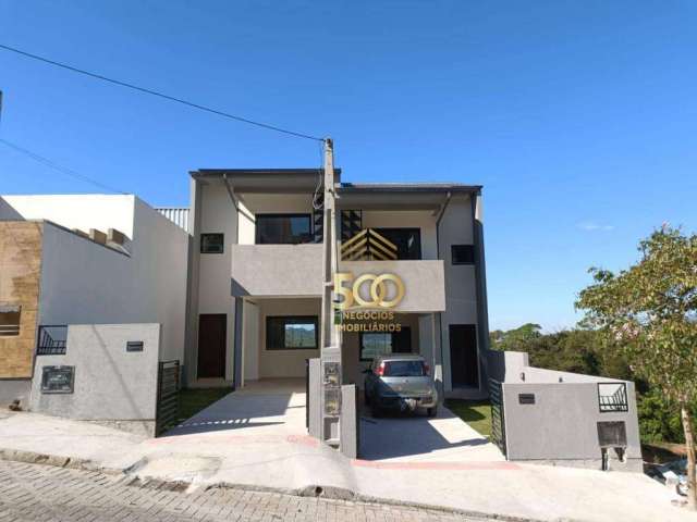 Sobrado com 3 dormitórios à venda, 95 m² por R$ 545.000,00 - Potecas - São José/SC