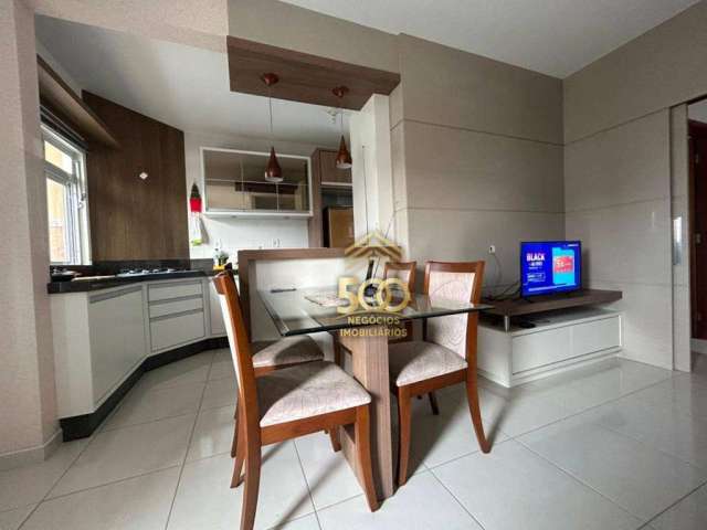 Apartamento com 2 dormitórios à venda, 59 m² por R$ 352.800,00 - Areias - São José/SC