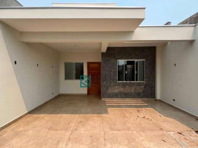 Casa com 1 suíte + 2 quartos à venda, 105 m² por R$ 550.000 - Jardim Oásis - Maringá/PR