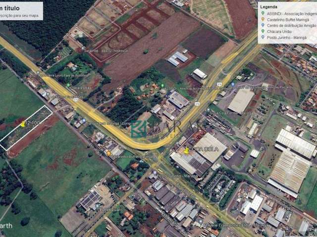 Terreno INDUSTRIAL à venda, 12100 m² por R$ 6.000.000 - Parque Industrial Bandeirantes - Maringá/PR