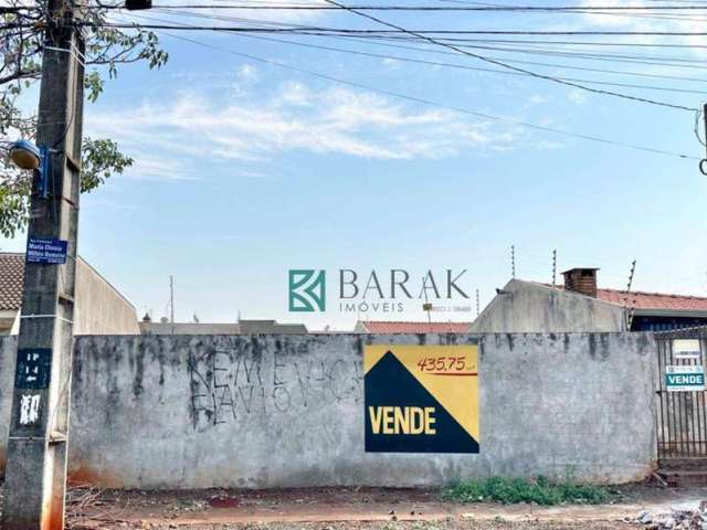 Terreno à venda, 435 m² por R$ 475.000,00 - Jardim Santa Rosa - Maringá/PR