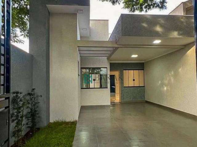 Casa com 3 dormitórios à venda, 91 m² por R$ 430.000,00 - Jardim Piata - Maringá/PR