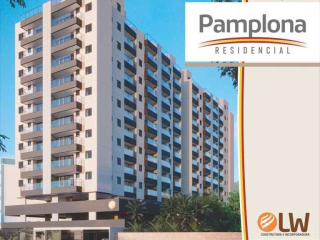 Residencial Pamplona Apartamentos com 2 dormitórios 77m² na praia da Martim de Sá