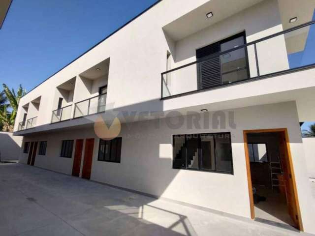 R$ 360.000   Sobrado com 2 dormitórios à venda, 89 m² por R$ 360.000,00 - Porto Novo - Caraguatatuba/SP