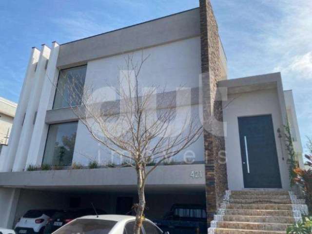 Casa em condomínio fechado com 3 quartos à venda na Rua Sérgio Bortolotto, 220, Loteamento Parque dos Alecrins, Campinas, 394 m2 por R$ 3.750.000