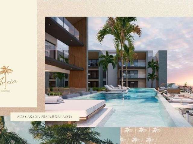 Apartamento com 2 dormitórios à venda, 94 m² por R$ 676.574 - Praia de Tabatinga - Nísia Floresta/RN