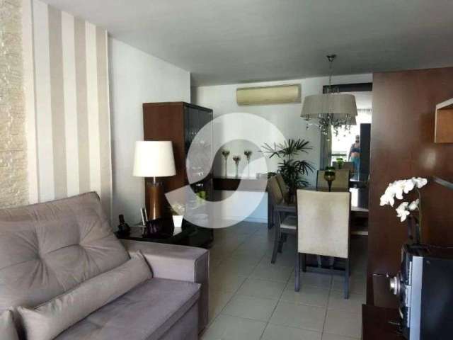 Apartamento de 88 m² na Doutor Mário Viana - Santa Rosa - Niterói - RJ, à venda por R$ 680.000