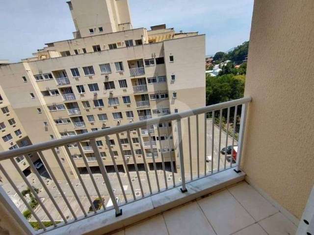 Apartamento para venda possui 56 metros quadrados com 2 quartos em Jacaré - Niterói - RJ