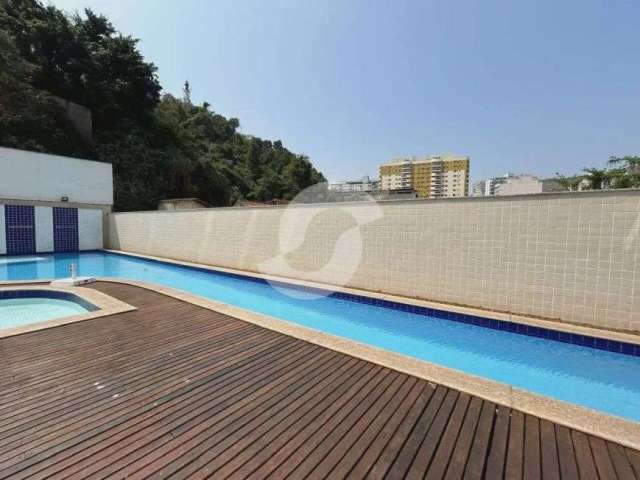 Apartamento de 75 m² na Doutor Mário Viana - Santa Rosa - Niterói - RJ, à venda por R$ 650.000