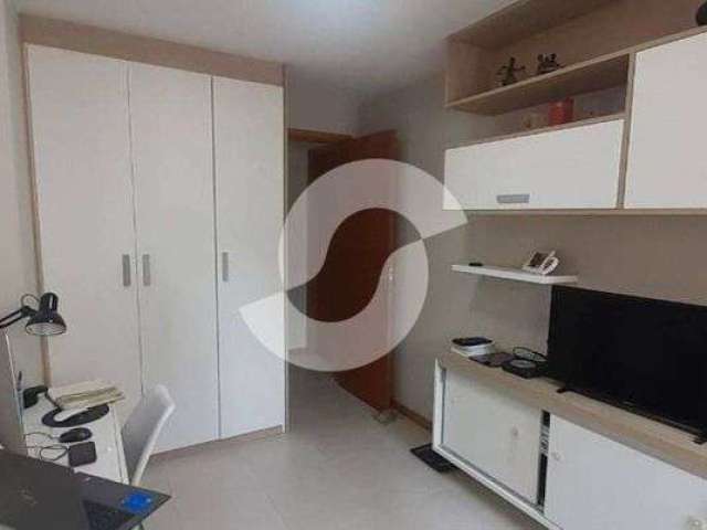 Apartamento para venda possui 74 metros quadrados com 2 quartos em Santa Rosa - Niterói - RJ