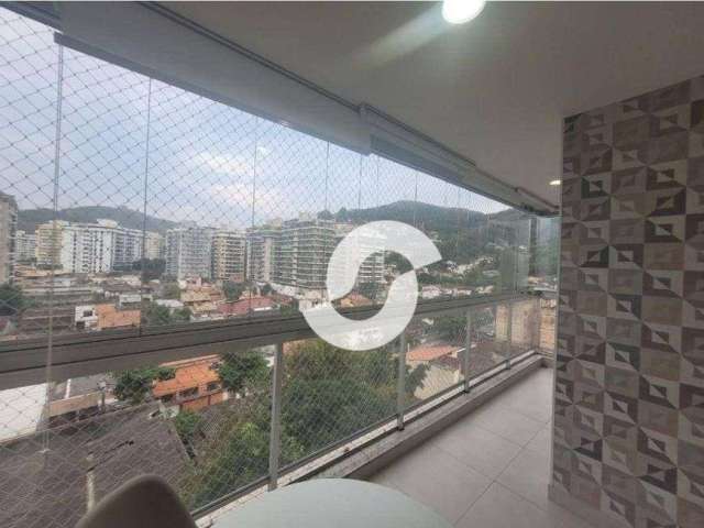 Apartamento para venda possui 75 metros quadrados com 2 quartos em Santa Rosa - Niterói - RJ