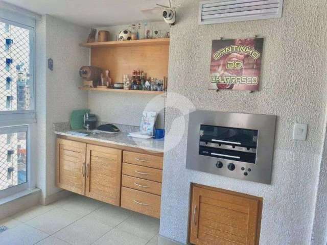 Apartamento de 110 m² na Graciliano Ramos - Vital Brasil - Niterói - RJ, à venda por R$ 910.000