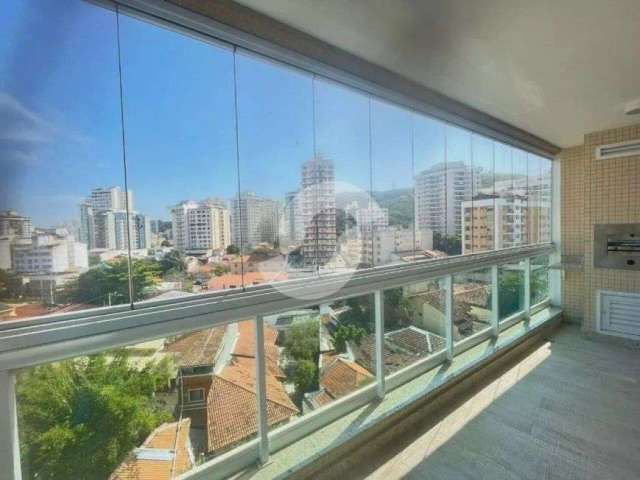 Apartamento de 83 m² na Professor Otacílio - Santa Rosa - Niterói - RJ, à venda por R$ 740.000