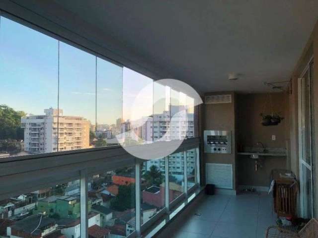 Apartamento de 88 m² na Doutor Sardinha - Santa Rosa - Niterói - RJ, à venda por R$ 780.000