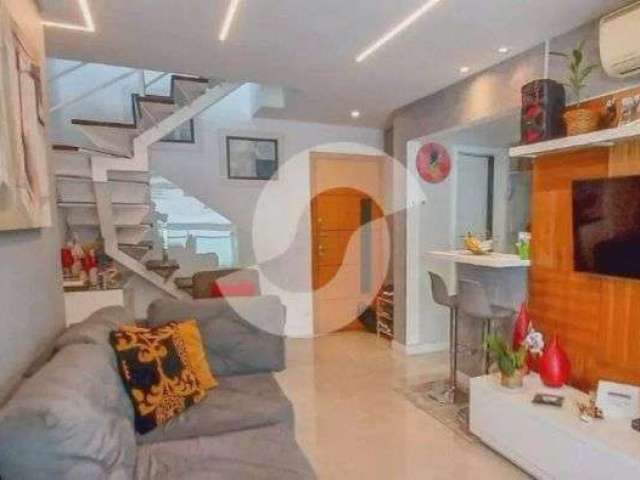 Cobertura de 140 m² na Nossa Senhora Auxiliadora - Santa Rosa - Niterói - RJ, à venda por R$ 1.100.0