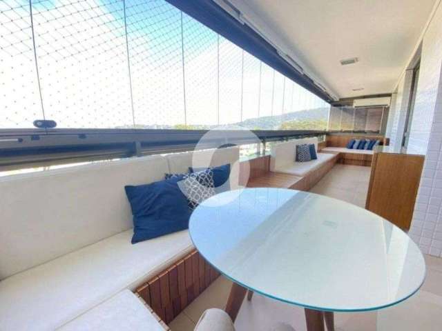 Apartamento para venda possui 136 metros quadrados com 3 quartos em Charitas - Niterói - RJ