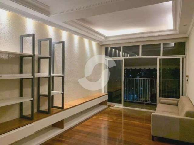 Apartamento de 145 m² na Lopes Trovão - Icaraí - Niterói - RJ, à venda por R$ 1.250.000