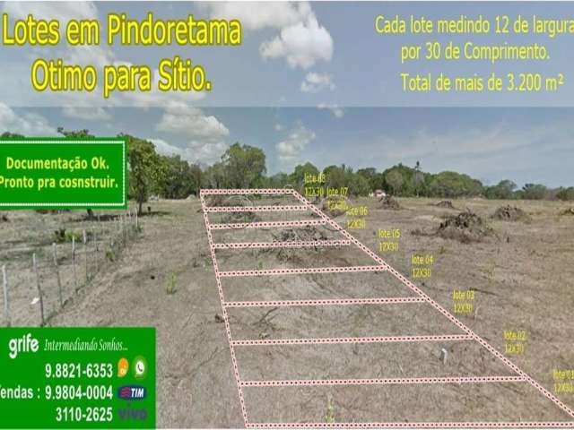 Terreno à venda na Francisco José Dantas, Caponga Funda, Pindoretama por R$ 90.000