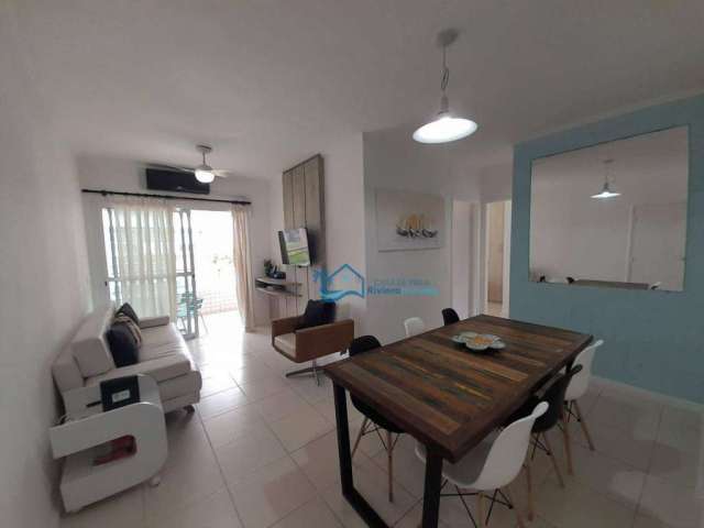 Apartamento com 2 dormitórios para alugar, 74 m² por R$ 7.900,00/mês - Riviera Módulo 6 - Bertioga/SP