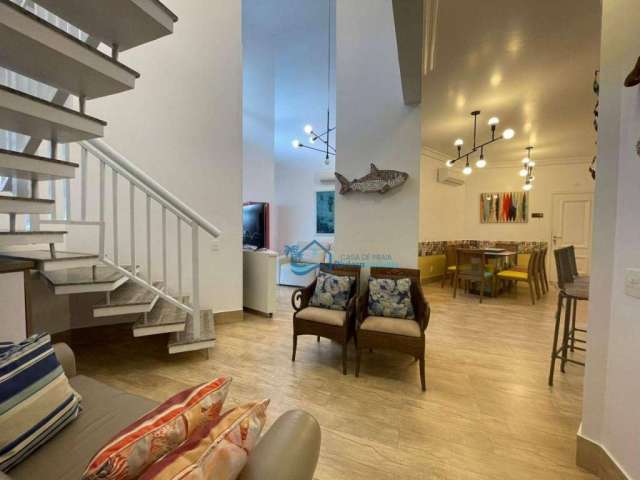 Apartamento com 4 dormitórios para alugar, 257 m² por R$ 3.000,00/dia - Riviera Módulo 2 - Bertioga/SP